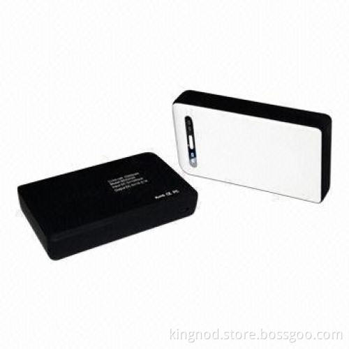 11,000mAh (18650) Power Bank with 5V/2A Output, LED Flashlight, Polymer Battery